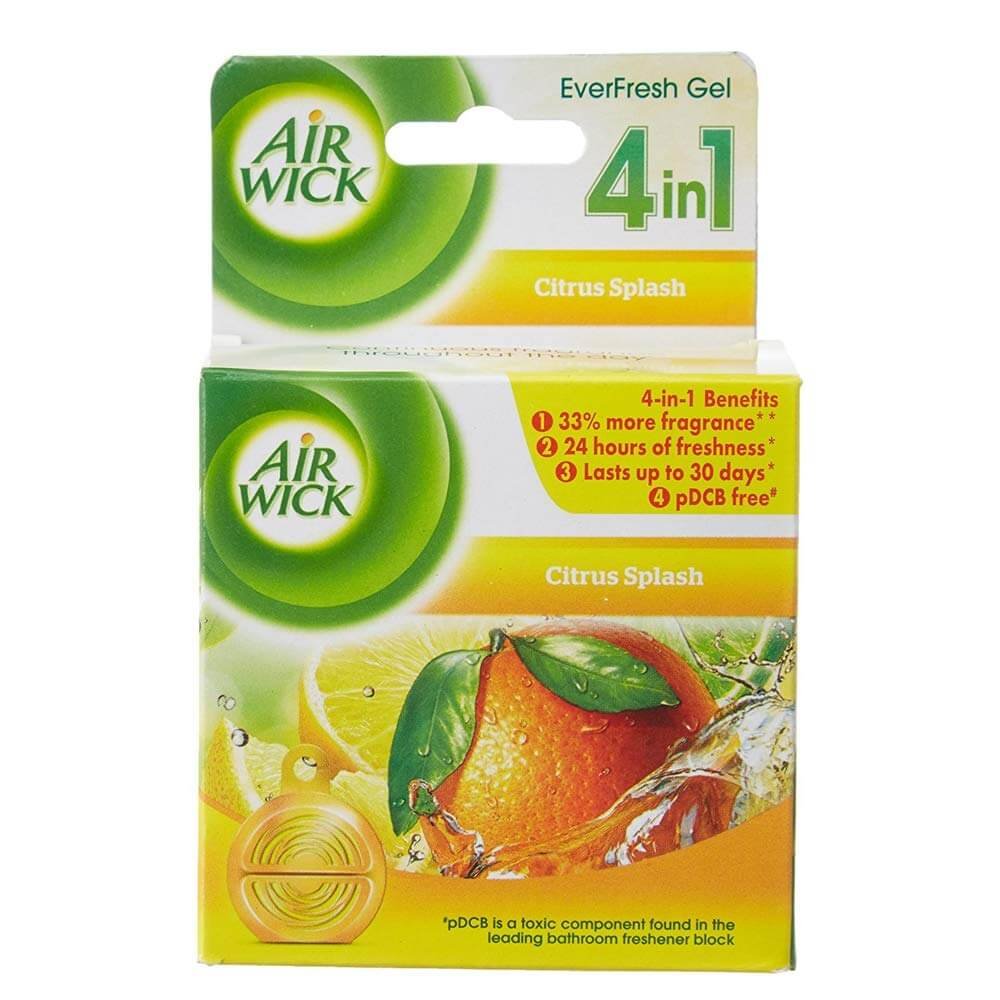 Airwick Everfresh Gel Bathroom Air Freshener - Citrus Splash (50 g)